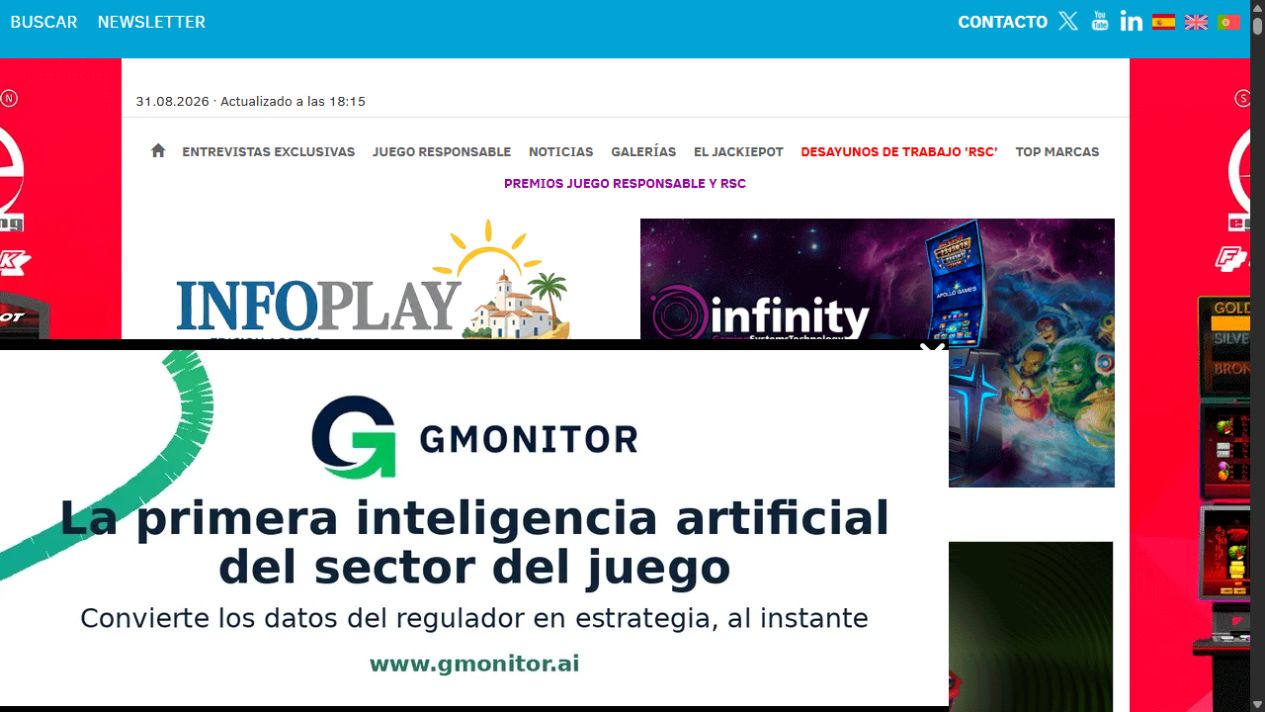 Integración editorial InfoPlay