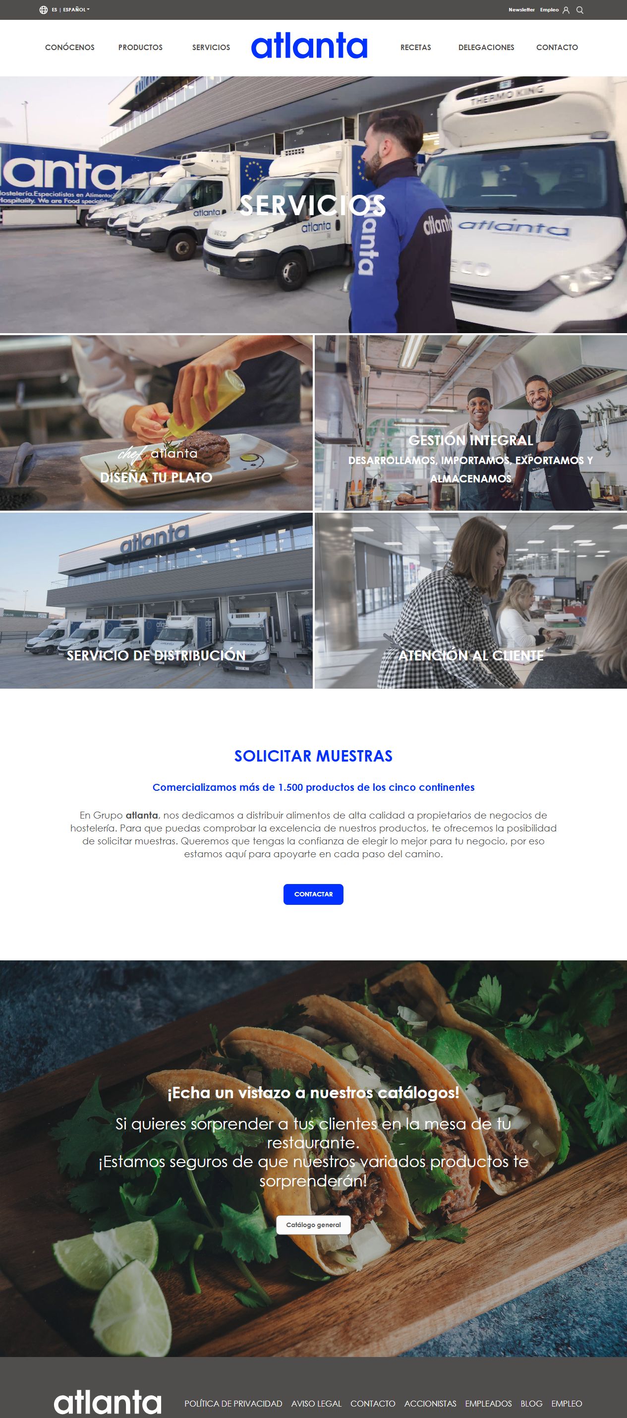 Grupo Atlanta - Servicios