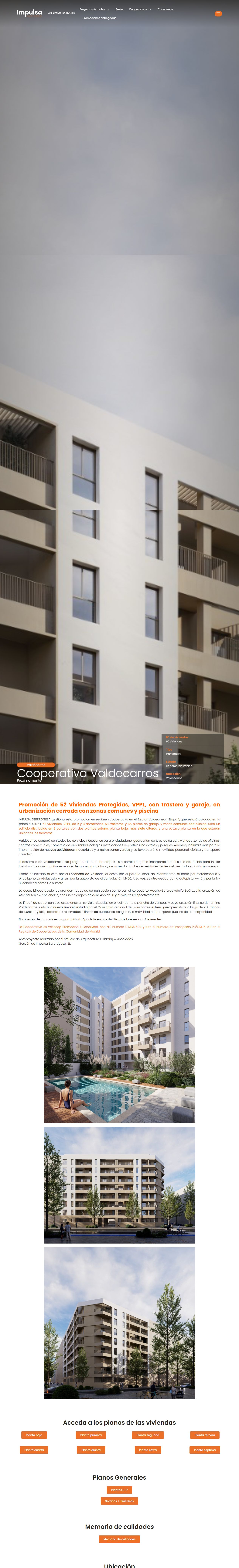 Impulsa Proyectos Inmobiliarios - Valdecarros