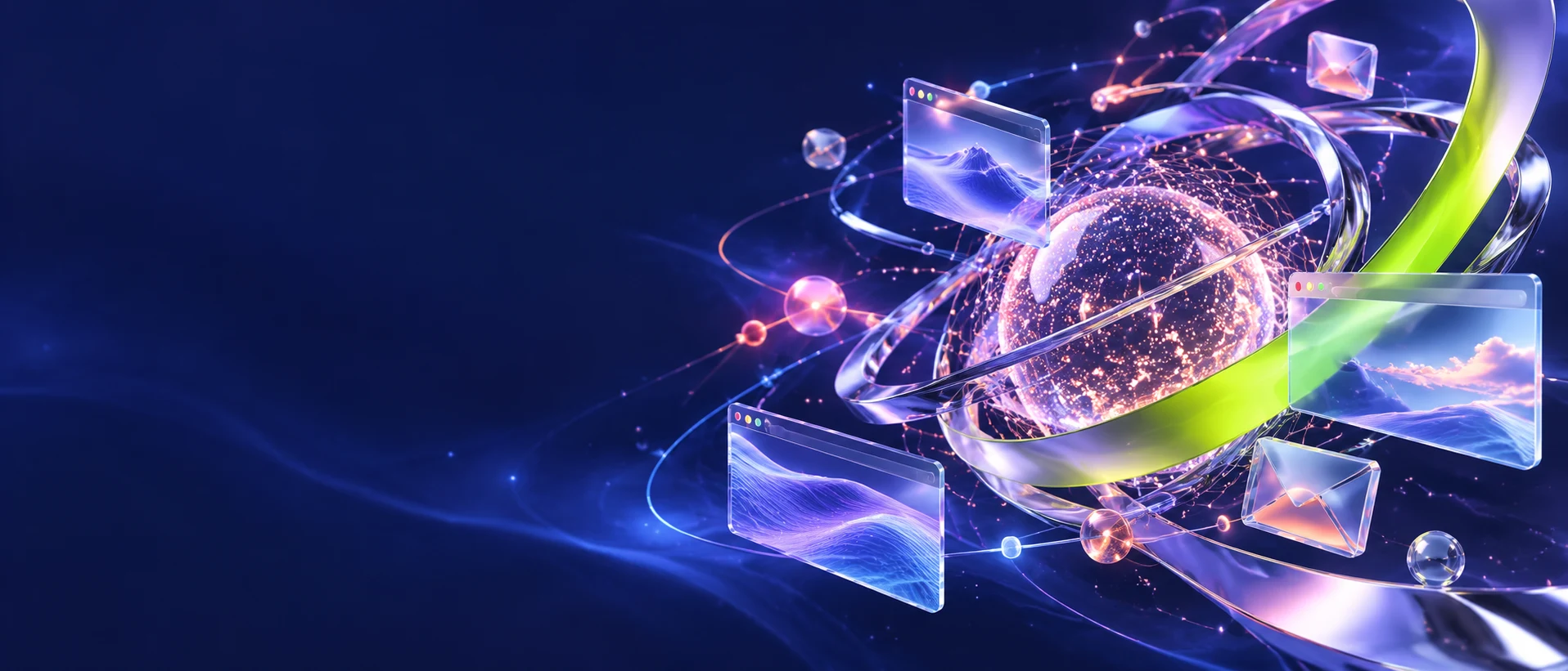 El universo de marketing de Webaktiva: web, email, redes y datos.
